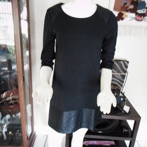 Andrew Marc New York Black  Black Dress Size M